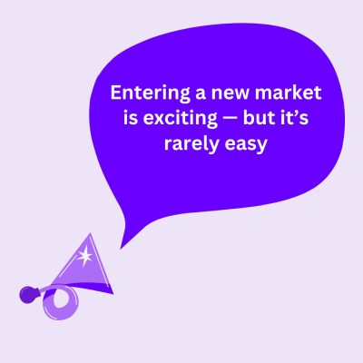 Entrying new Market Is Exciting