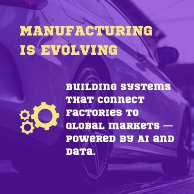 Manufacturing Is Evolving