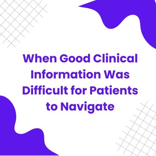 Patients Difficult Navigate